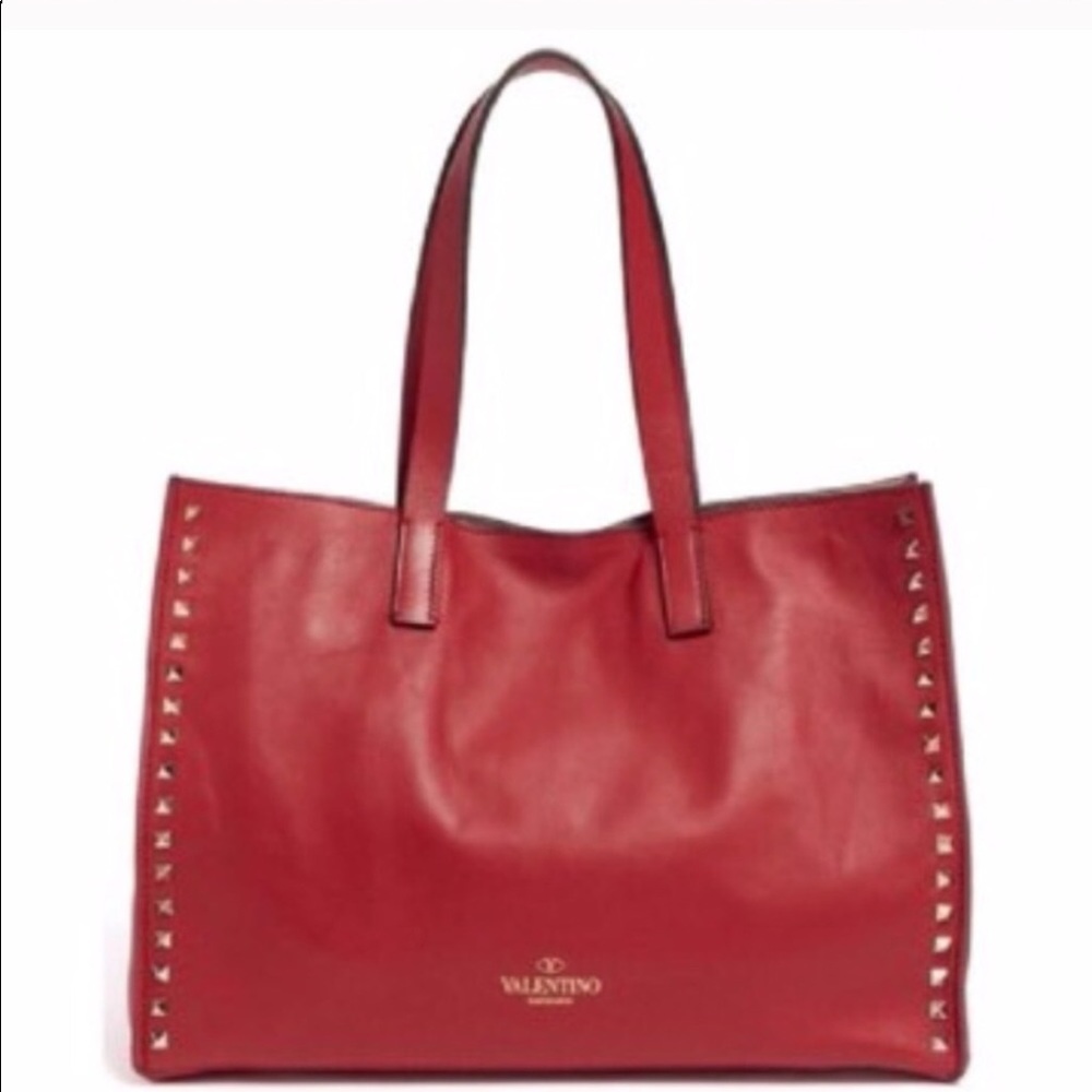 Valentino Rockstud Open Tote - Picture 4 of 7